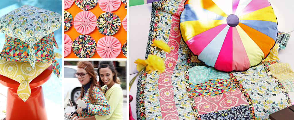 Carnaby Street Pillows, Quilts & Clothing