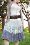 Gipsy Glitter Skirt Close-Up