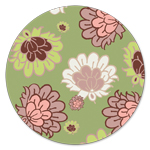BO-2153 Vert Deco Flowers