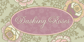 Dashing Roses by Pat Bravo. Shabby Chic collection with romantic,soothing blooms and soft colors.