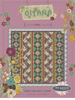 Gitana Free Quilt Pattern by Pat Bravo