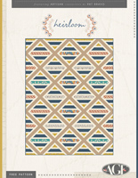 Heirloom Free Quilt Pattern by Pat Bravo