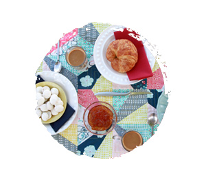 Pique-Nique Table Topper Free Pattern