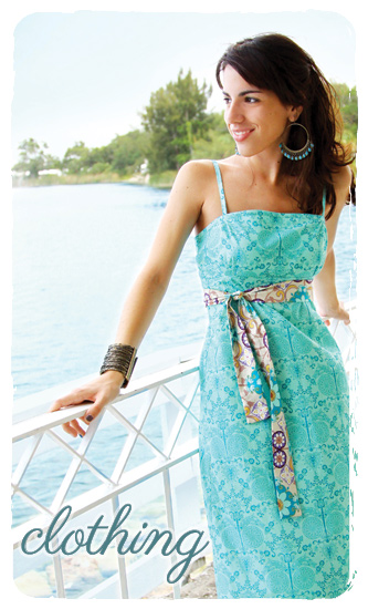 Clothing Patterns Dress by Pat Bravo.