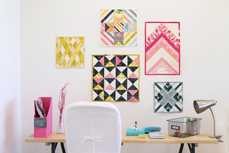 Essentials mini Quilt wall
