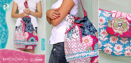 Barcelona Bag Pattern by Pat Bravo